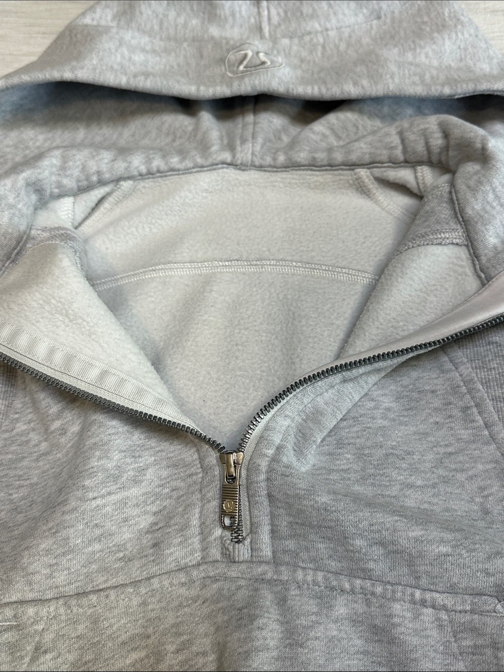 Lululemon Scuba Oversized 1/2 Zip Hoodie - Picture 6 of 10
